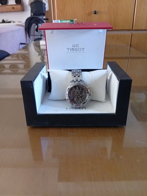 Ρολόι χειρός Tissot αντρικό καινούργιο ασημί