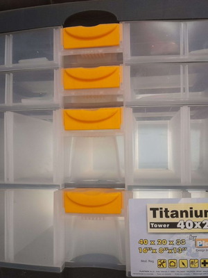 Συρταριέρα εργαλείων καινούργια Titanium Tower 40x20