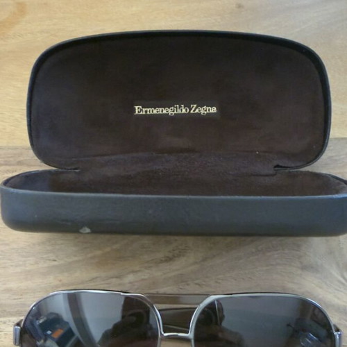 Ermenegildo Zegna Aviator Sunglasses like new with case