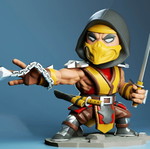 3D Scorpion Mortal Kombat new model