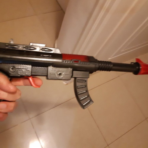 Space gun Greek made like new, 1980s