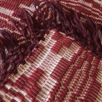 Vintage handmade wool blanket 204 x 153 cm, like new