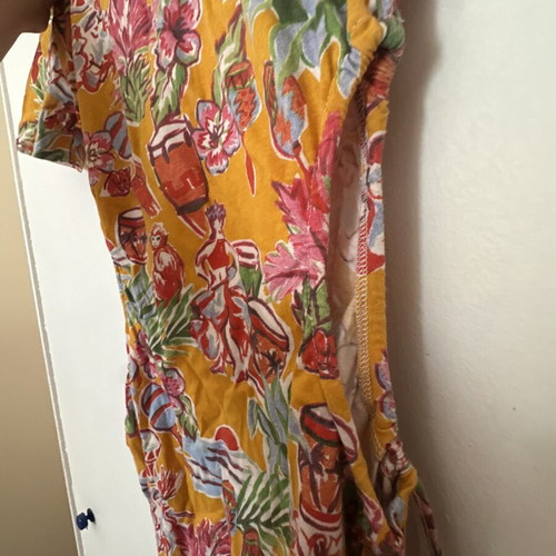 Zara summer dress like new with colorful motifs