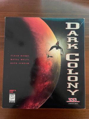 Dark Colony Big Box PC σαν καινούργιο, πλήρες, αγγλικό
