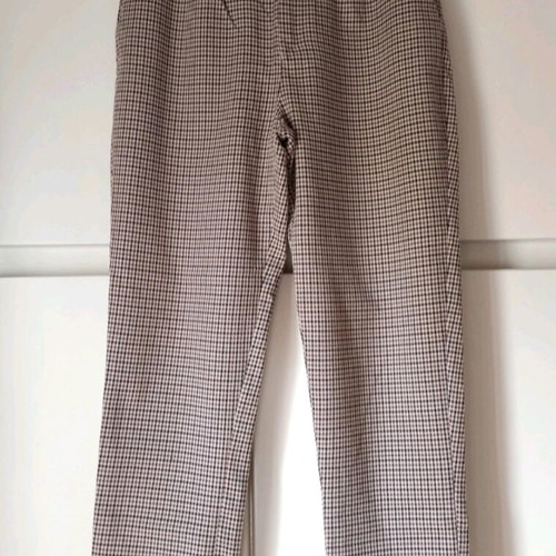 Pull & Bear women's pants checked pattern, size S, like new