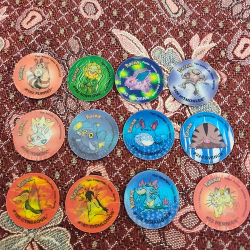 Pokemon Tazos 3D used collectible tags
