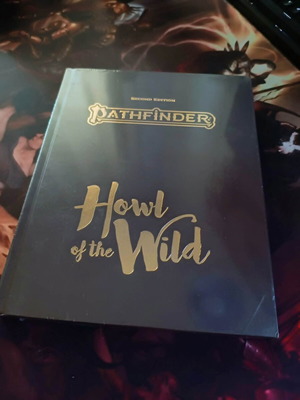 Pathfinder 2e Howl of the Wild Special Edition καινούργιο, συλλεκτικό