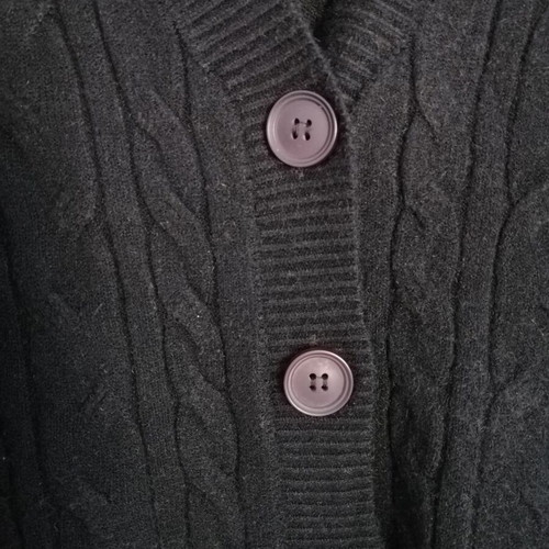 Oversize cardigan size S-M black new, very soft