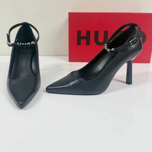HUGO Ines Pump 90 new natural leather, black