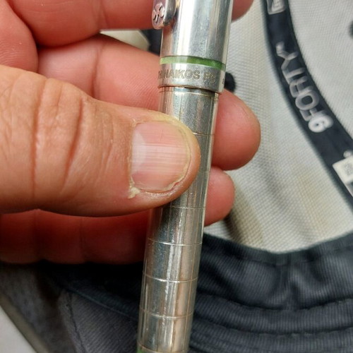 Tibaldi Pen 100 Years Panathinaikos rare silver like new