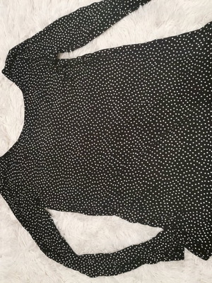 Zara Long Sleeve Shirt Size L like new, black