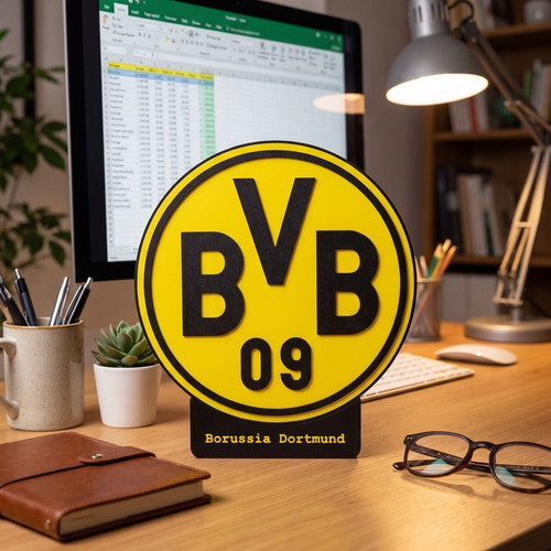 Borussia Dortmund Logo new, 21cm x 23cm