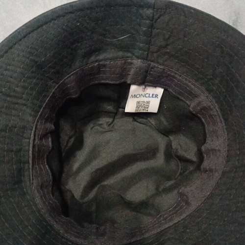 Moncler Bucket Hat new, black, XL