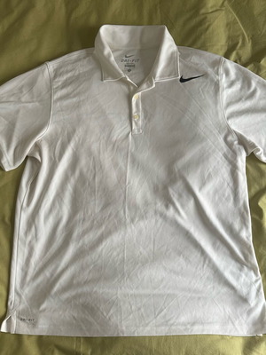 Nike Ανδρικό Αθλητικό Polo Μπλουζάκι Large Σαν Καινούργιο Άσπρο