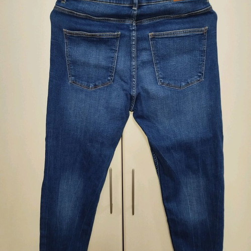 Bershka women's jeans used, size L, blue