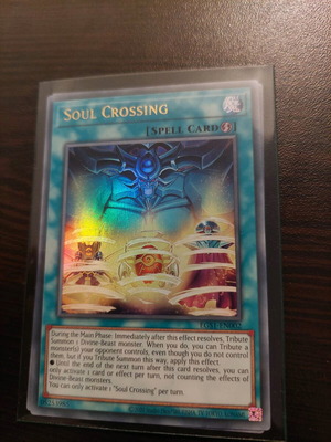 Yu-Gi-Oh Soul Crossing two ultra rare cards