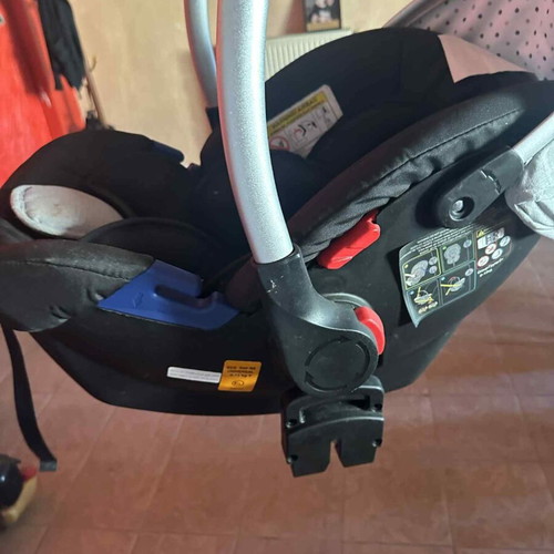 Lorelli Rimini 3in1 baby stroller, grey, suspension, storage