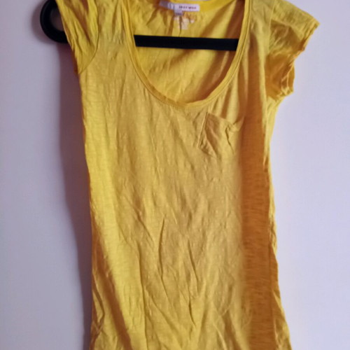 Tally blouse like new, yellow, size S