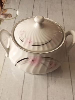 Vintage Kitka small porcelain soup tureen