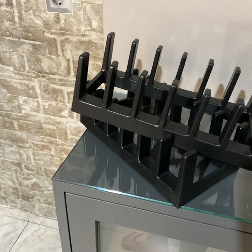 Kitchen accessories set black matte color unused, includes electric coffee pot and non-stick pots