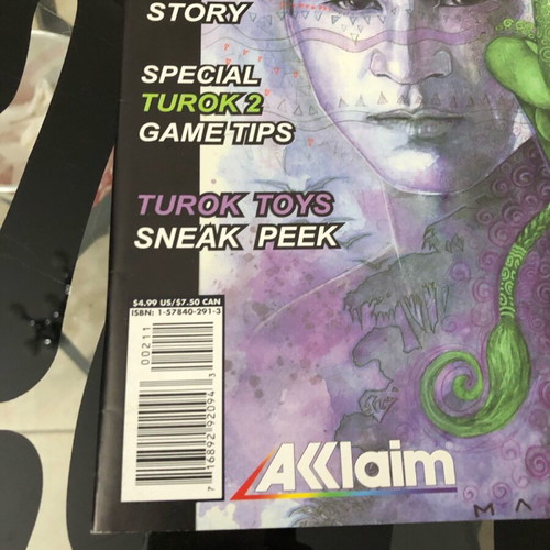 Turok Adon’s Curse Official Comic Book Magazine 1 new