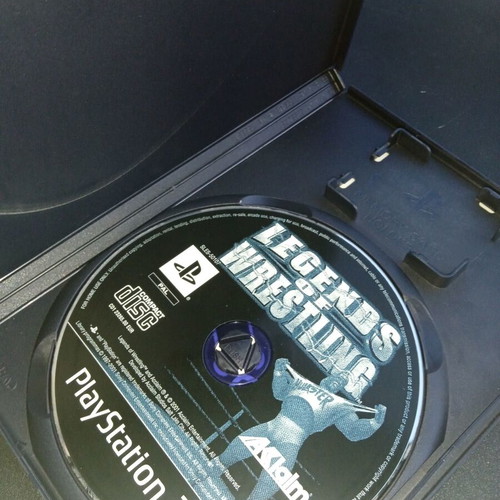 Legends of Wrestling PS2 game like new, PAL edition with box