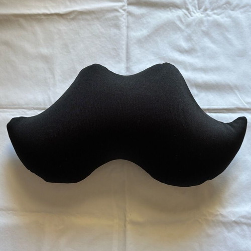 Mustache pillow soft like new