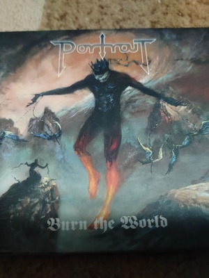 Portrait Burn The World CD, metal
