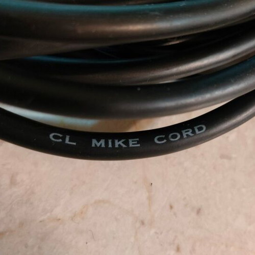 XLR to 3.5mm Mini Jack Microphone Cable 5m like new