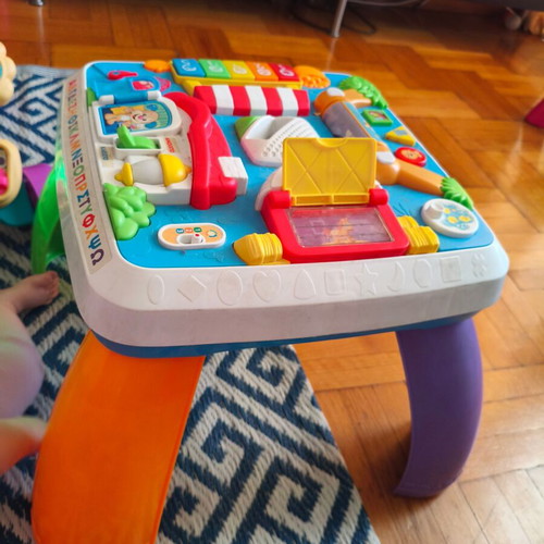 Fisher Price Activity Table used, for infants and toddlers