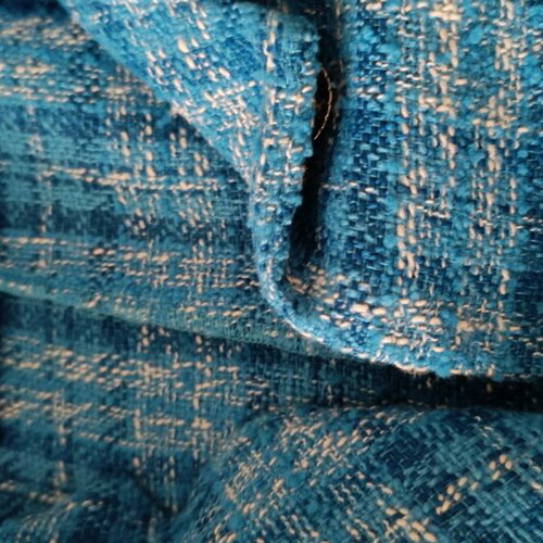 Zara Tweed Jacket XL like new, blue with white details