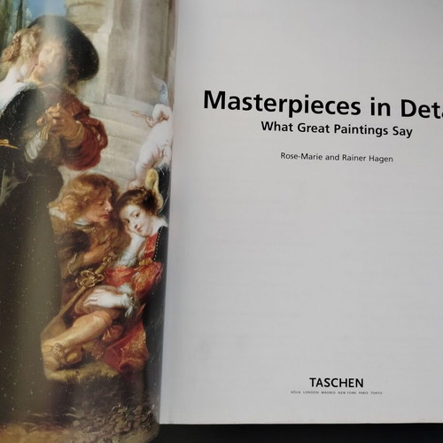 Βιβλίο What Great Paintings Say μεταχειρισμένο, Taschen 2000