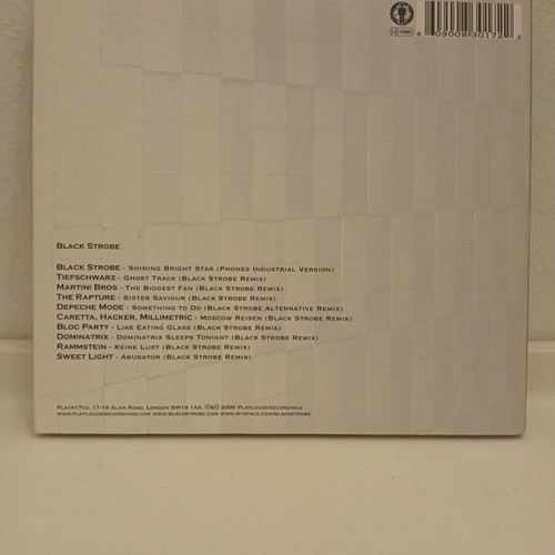 Black Strobe A Remix Selection CD used, electronic