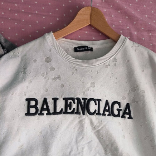 Balenciaga white sweatshirt like new unisex