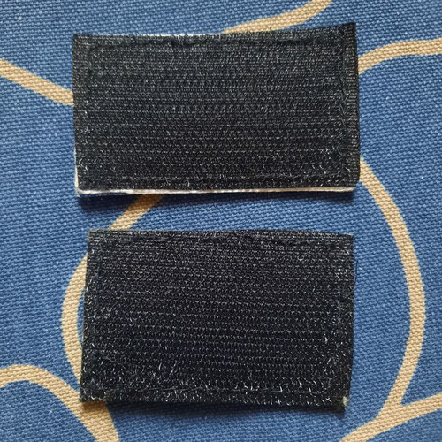 Hellas Greek Flags PVC Velcro Patch, Blue and Khaki