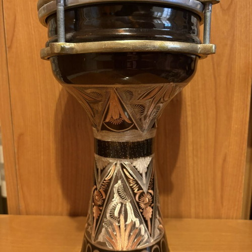 Handmade Copper Darbuka No 2 Sarı Mustafa Edirne Like New