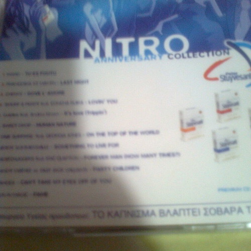 Nitro Anniversary Collection CD like new, pop songs