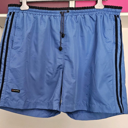 Dino Silvestre men's swim shorts used, dark blue, size L