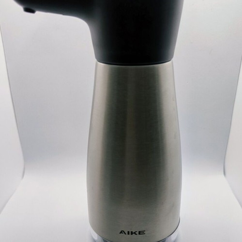 AIKE Automatic Soap Dispenser 420ml rechargeable, inox, silver like new