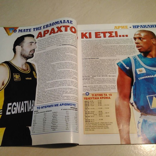 Triponto basketball magazine April 1996, like new, authentic