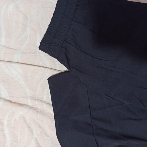 Loosefit pants Lascana black like new, high waist