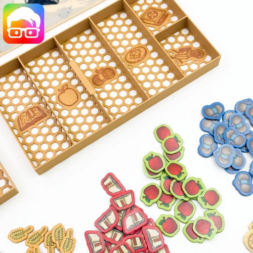 Creature Comforts Board Game Organizer new, 3D printed insert