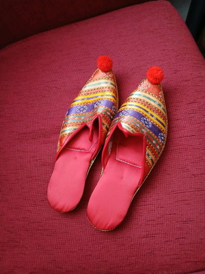 Pasoumakia new from Turkey colorful red size 37.5