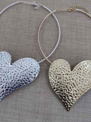 Women's necklace new, gold and silver colors