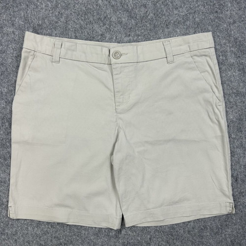 Patagonia Organic Cotton Chino Shorts Women Size 6 Used Beige