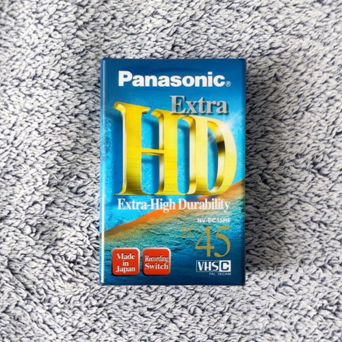 Panasonic VHS-C Extra EC-45 HD video camera cassette new