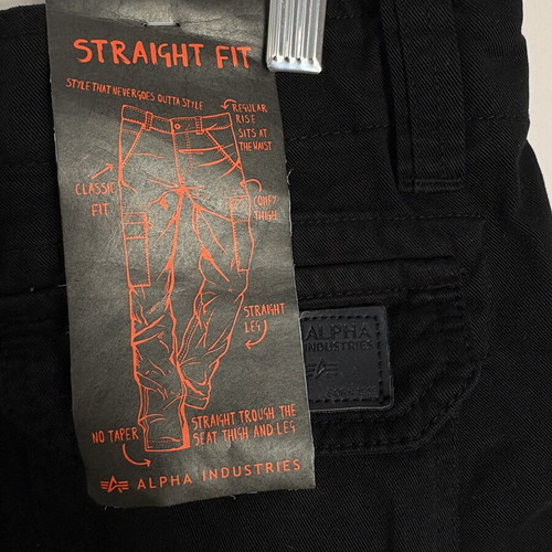 Alpha Industries Jet Pants size W31 new, black