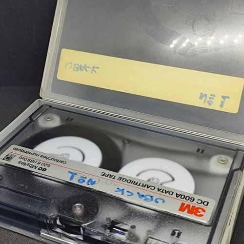 3M DC 600A Data Cartridge Tape 60MB like new, vintage retro computing