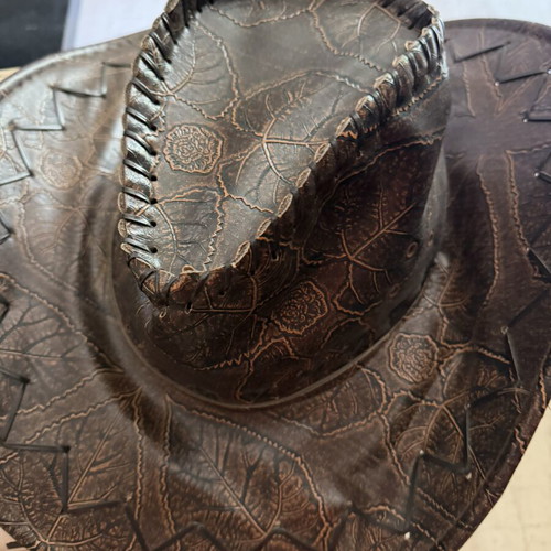 Cowboy hat festival outfit used, lightweight and practical