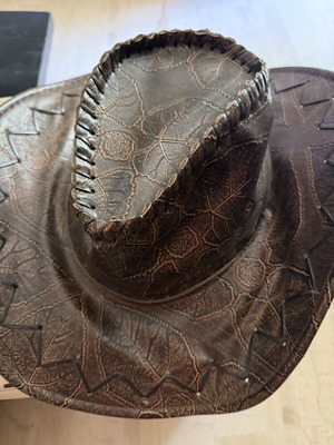 Cowboy hat festival outfit used, lightweight and practical